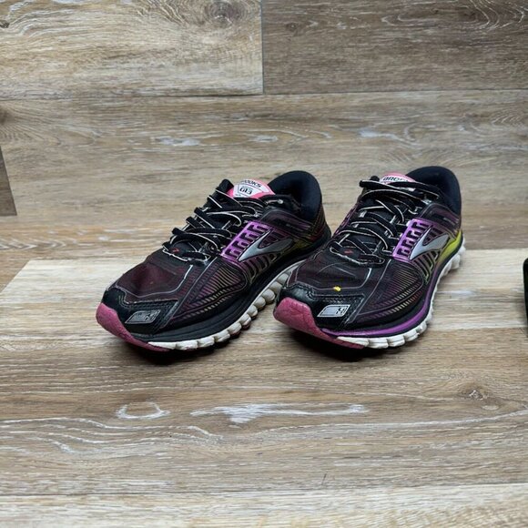 Brooks Shoes - Brooks Glycerin 13 Black/Purple Athletic Shoes Women's Size 7.5